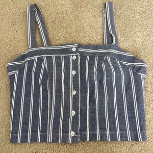 Brandy Melville blue/white stripe Astrid too